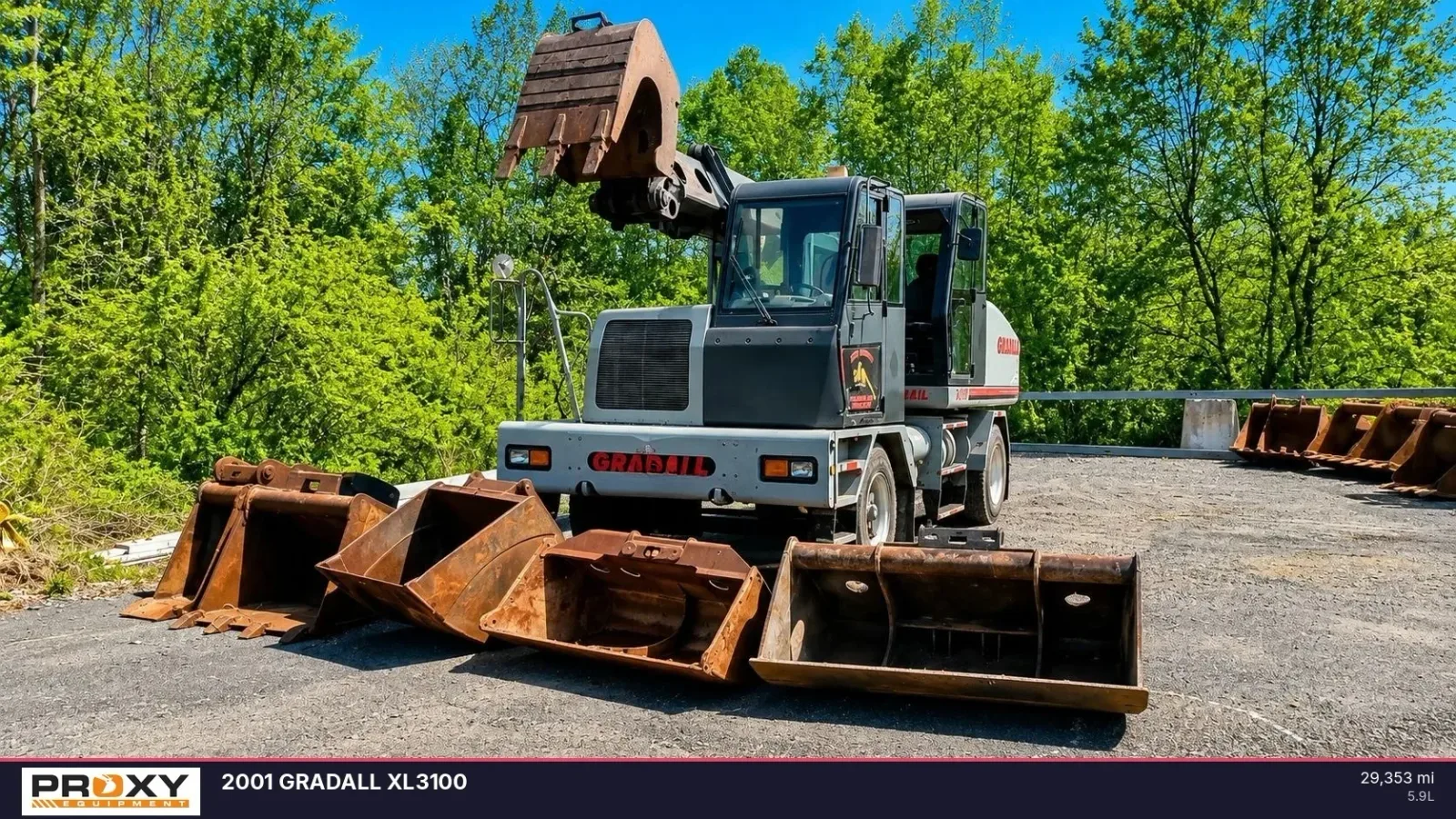 2001 GRADALL XL3100