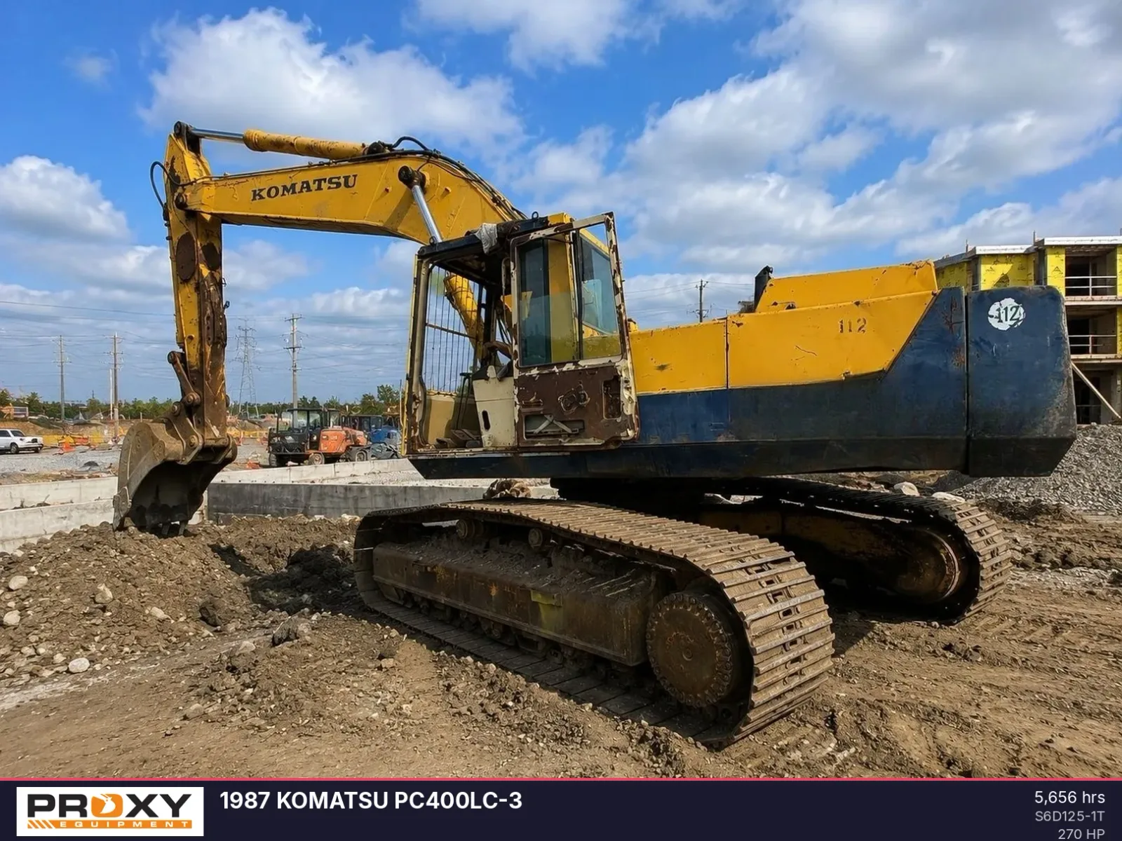 1987 KOMATSU PC400LC-3