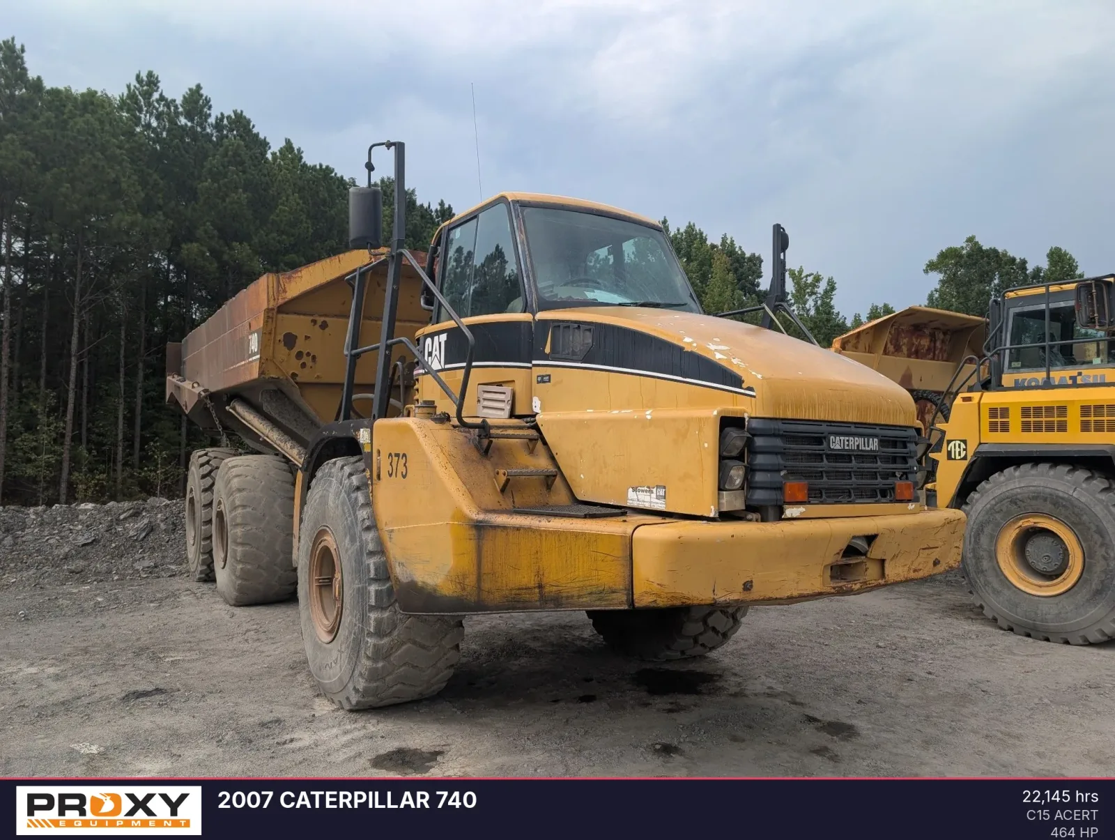 2007 CATERPILLAR 740
