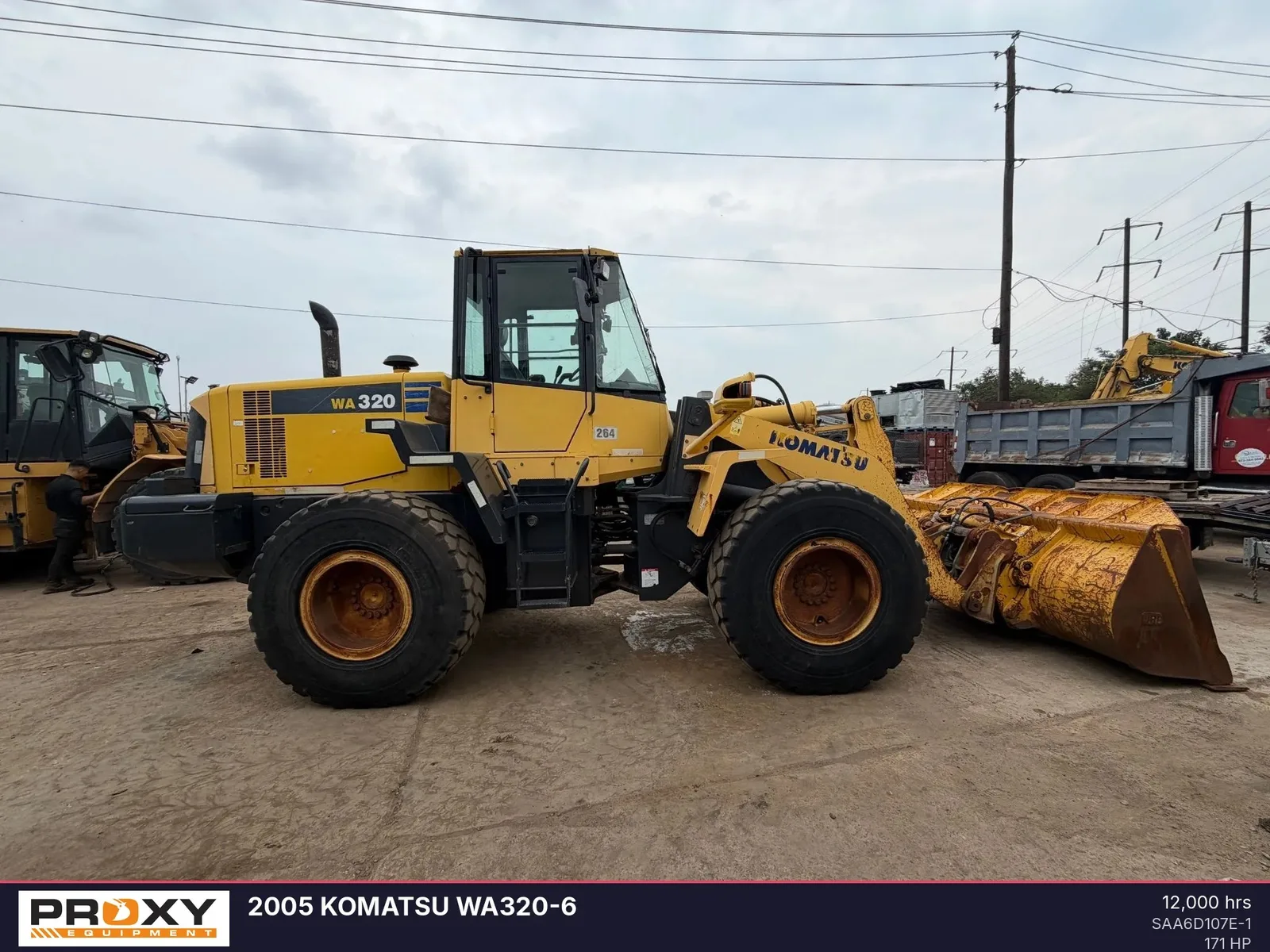 2005 KOMATSU WA320-6