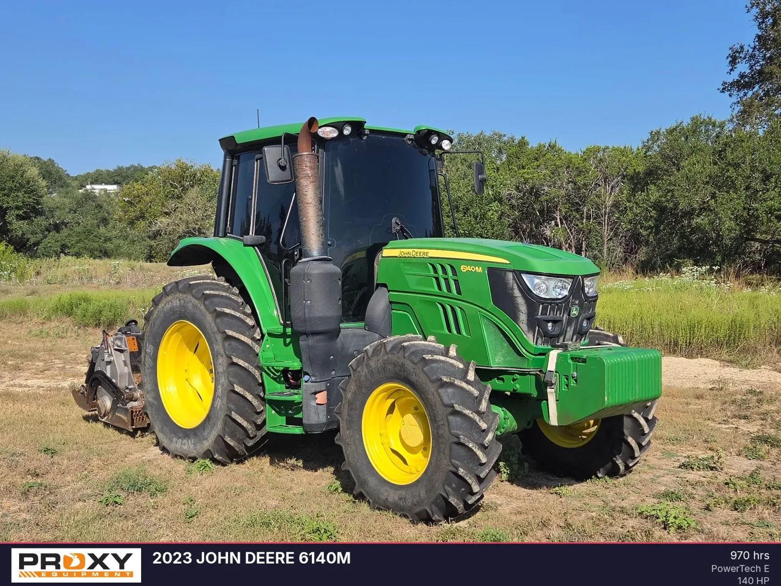 2023 JOHN DEERE 6140M