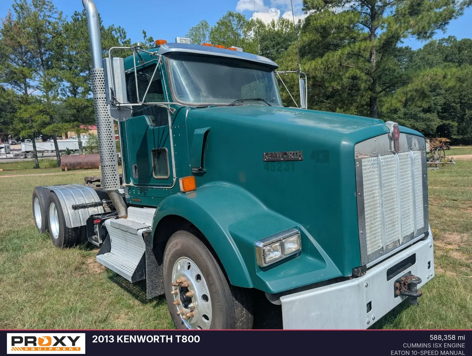 2013 KENWORTH T800