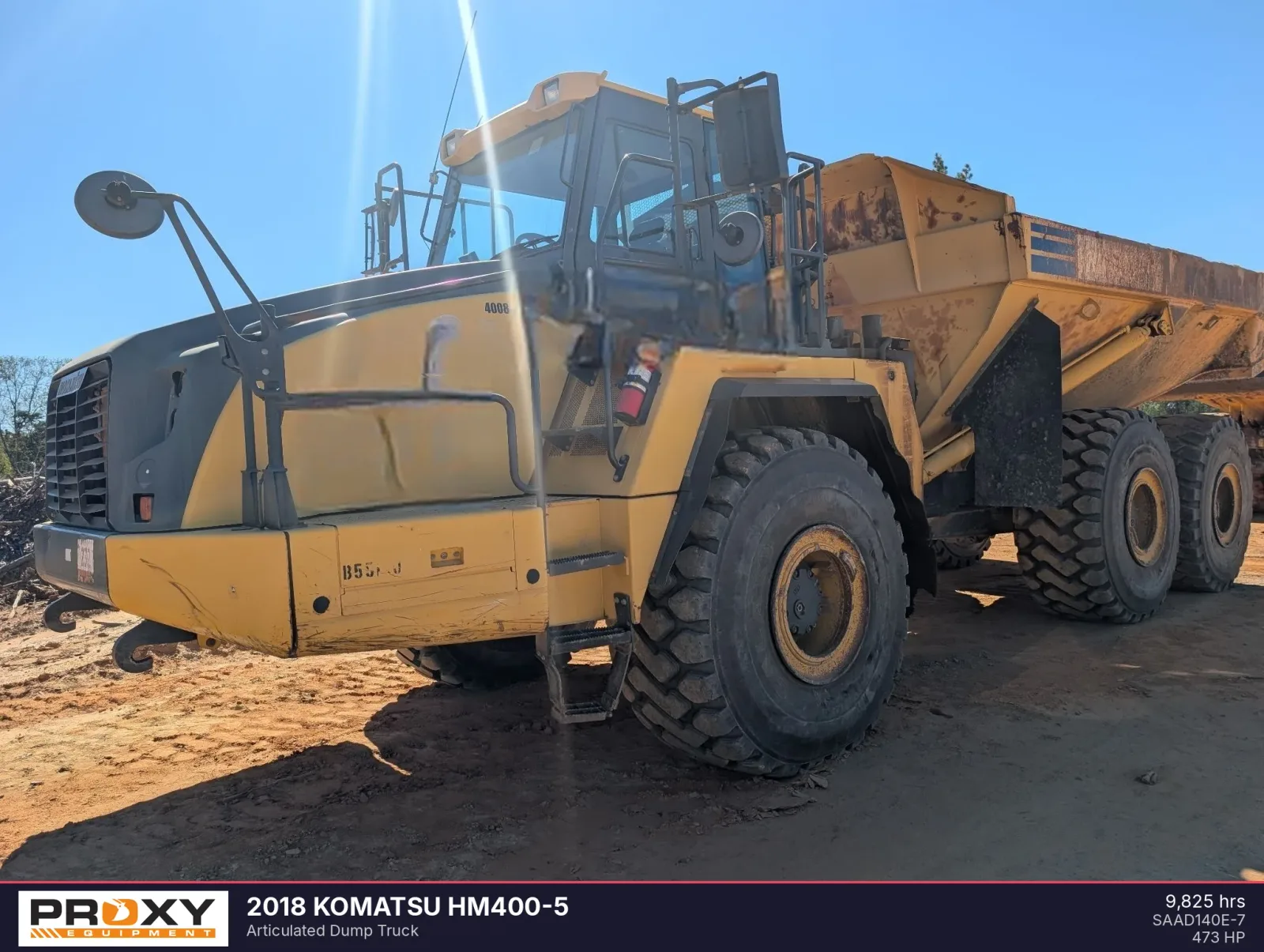 2018 KOMATSU HM400-5