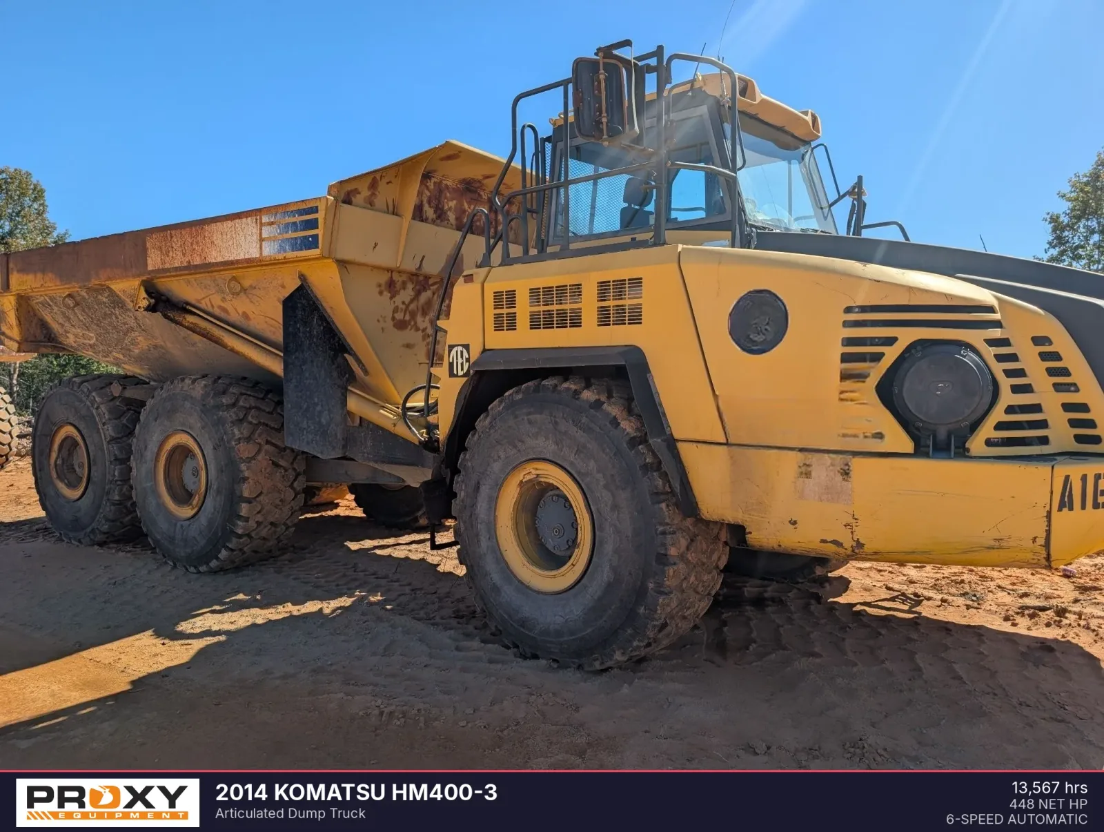 2014 KOMATSU HM400-3