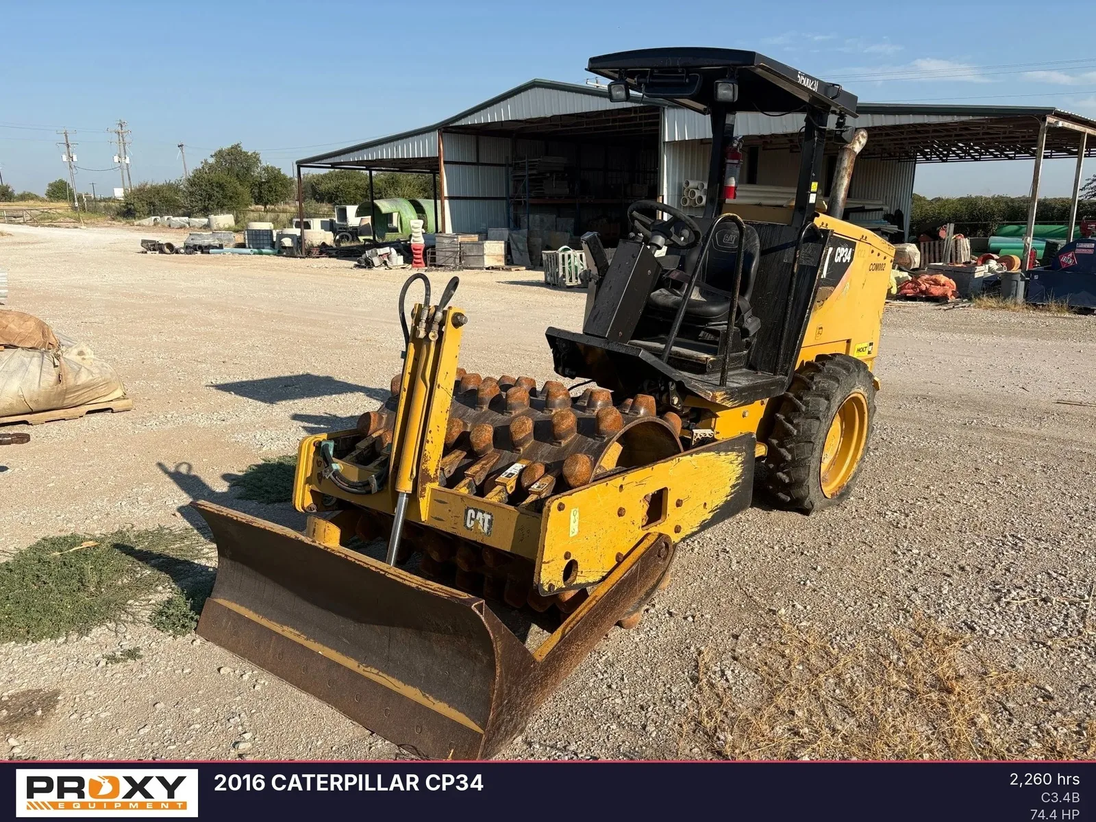 2016 CATERPILLAR CP34