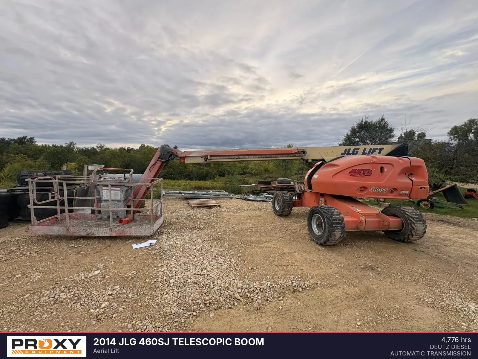 2014 JLG 460SJ TELESCOPIC BOOM