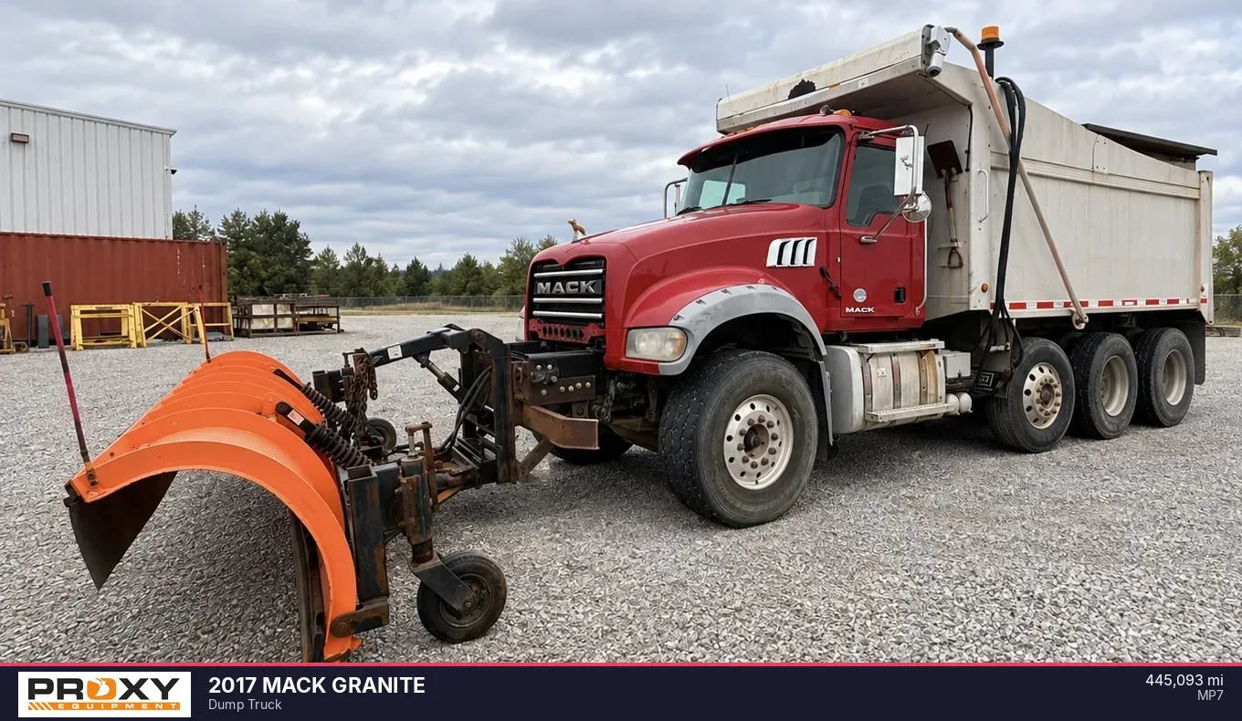 2017 MACK GRANITE GU713