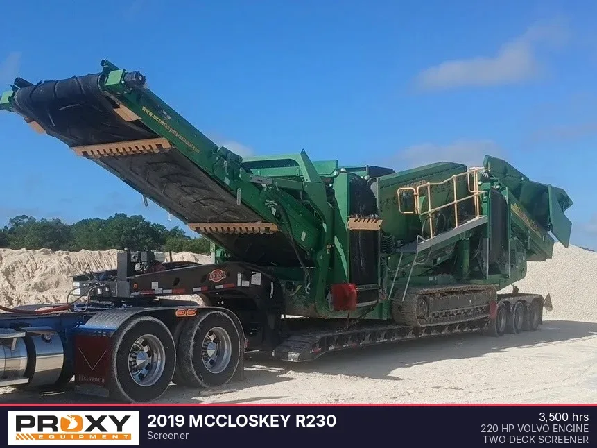 2019 MCCLOSKEY R230