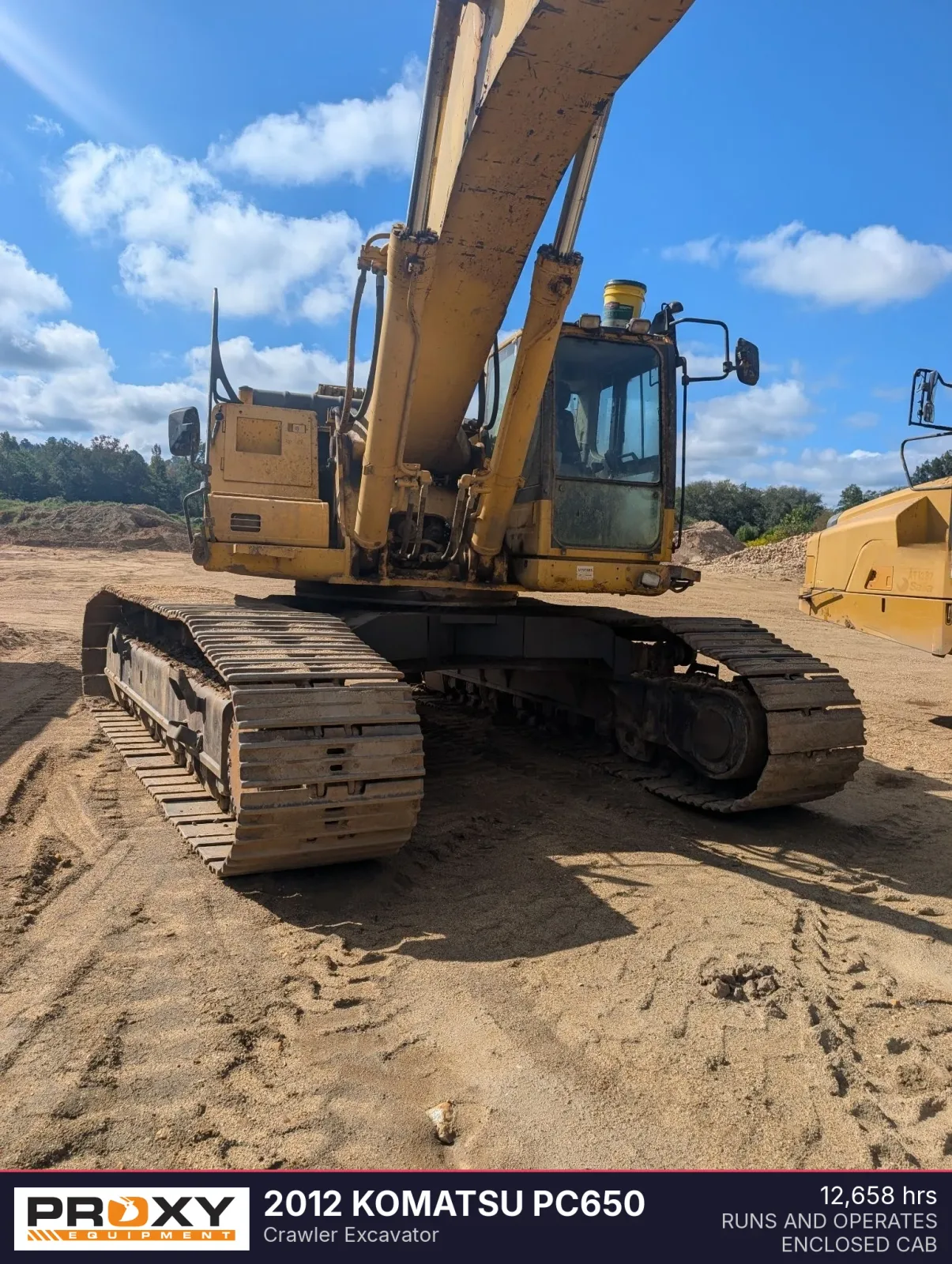 2012 KOMATSU PC650