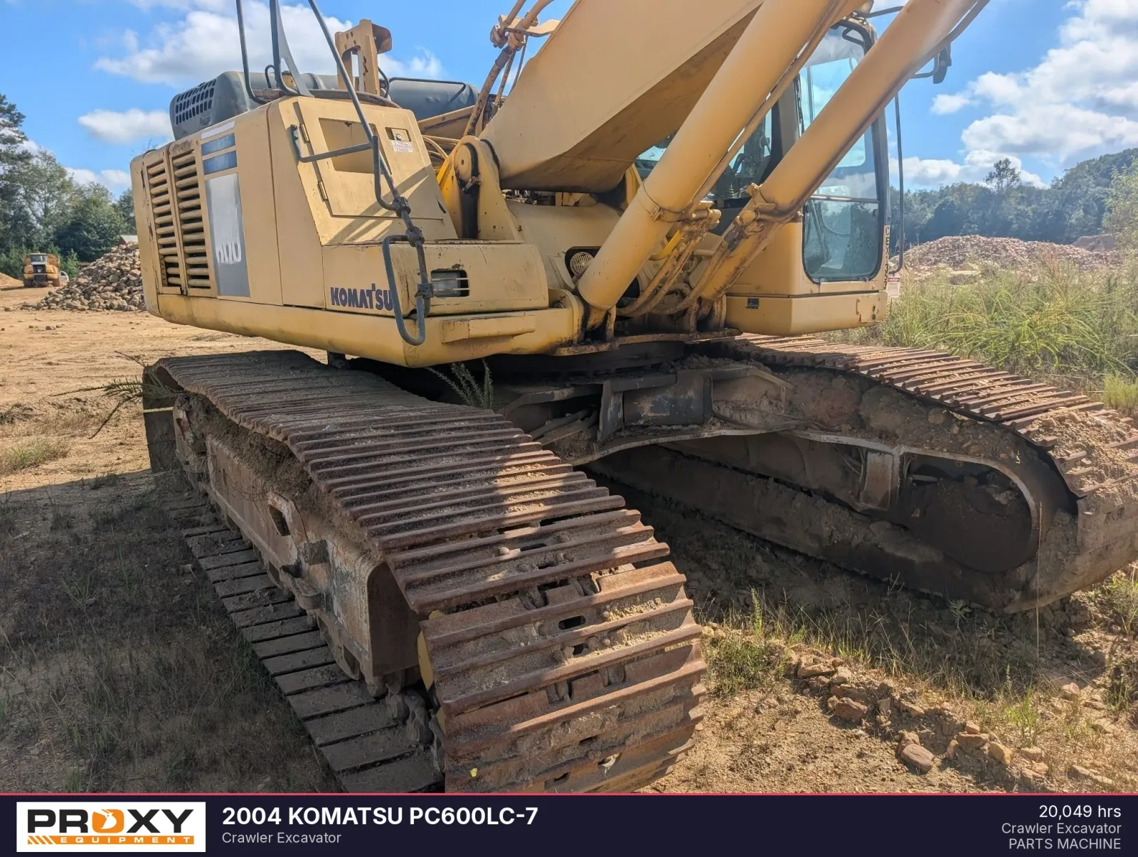2004 KOMATSU PC600LC-7