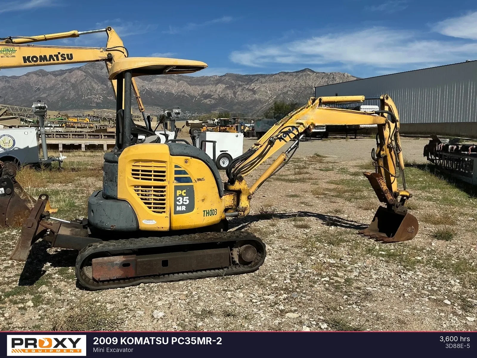 2009 KOMATSU PC35MR-2