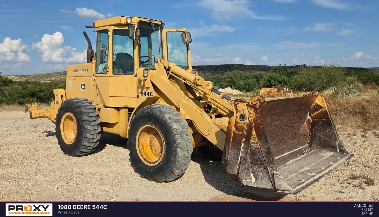 1980 DEERE 544C