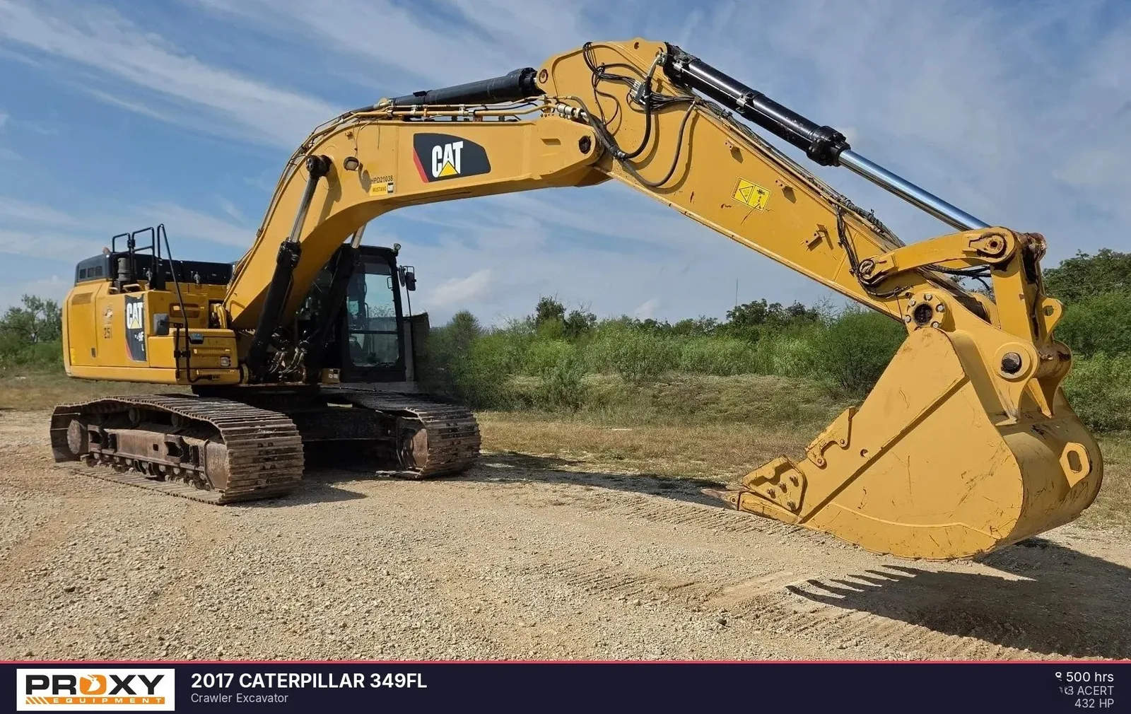2017 CATERPILLAR 349FL