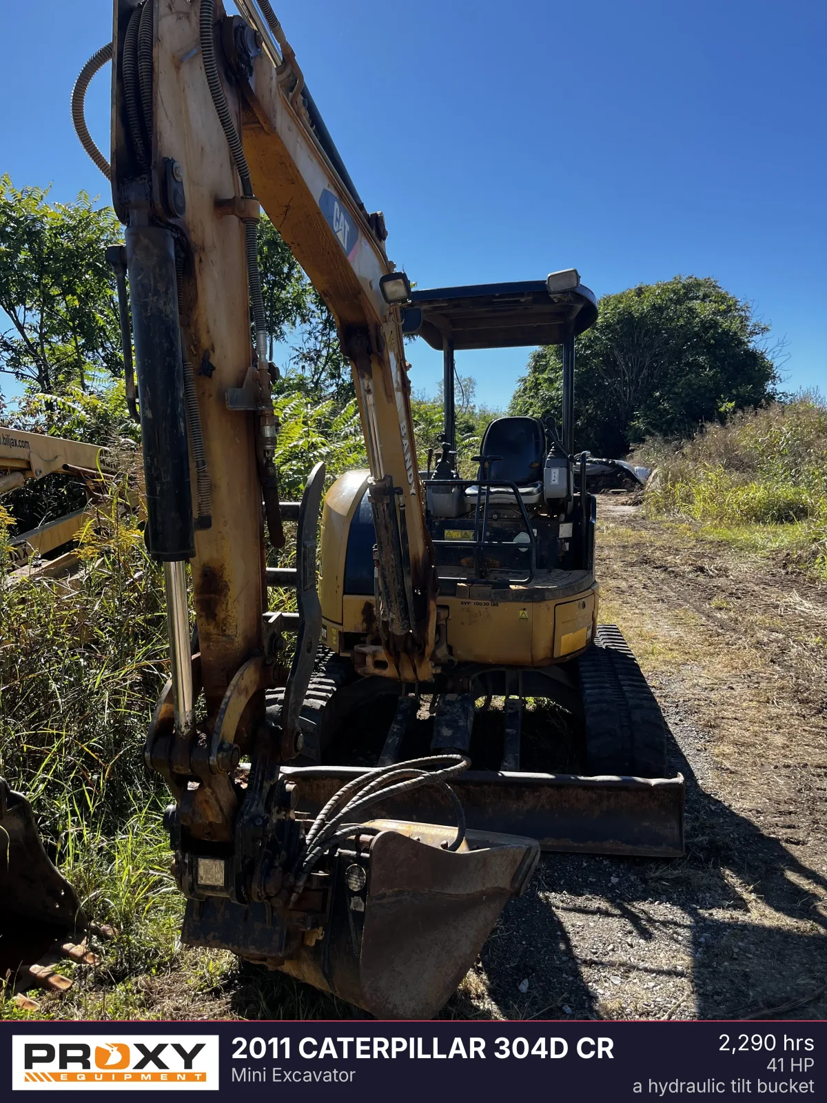 2011 CATERPILLAR 304D CR