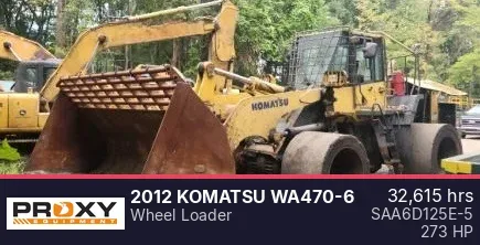 2012 KOMATSU WA470-6