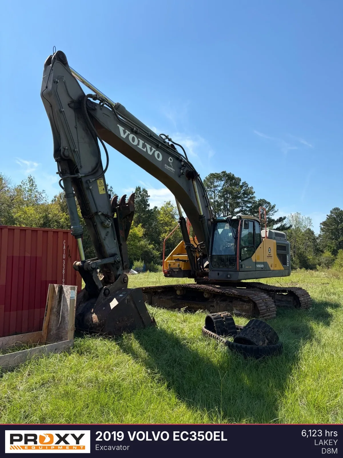 2019 VOLVO EC350EL