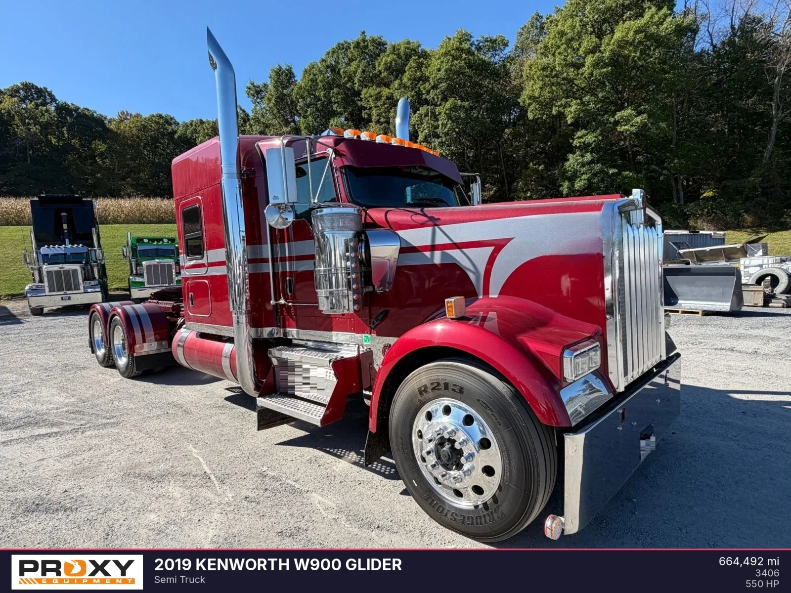 2019 KENWORTH W900 GLIDER