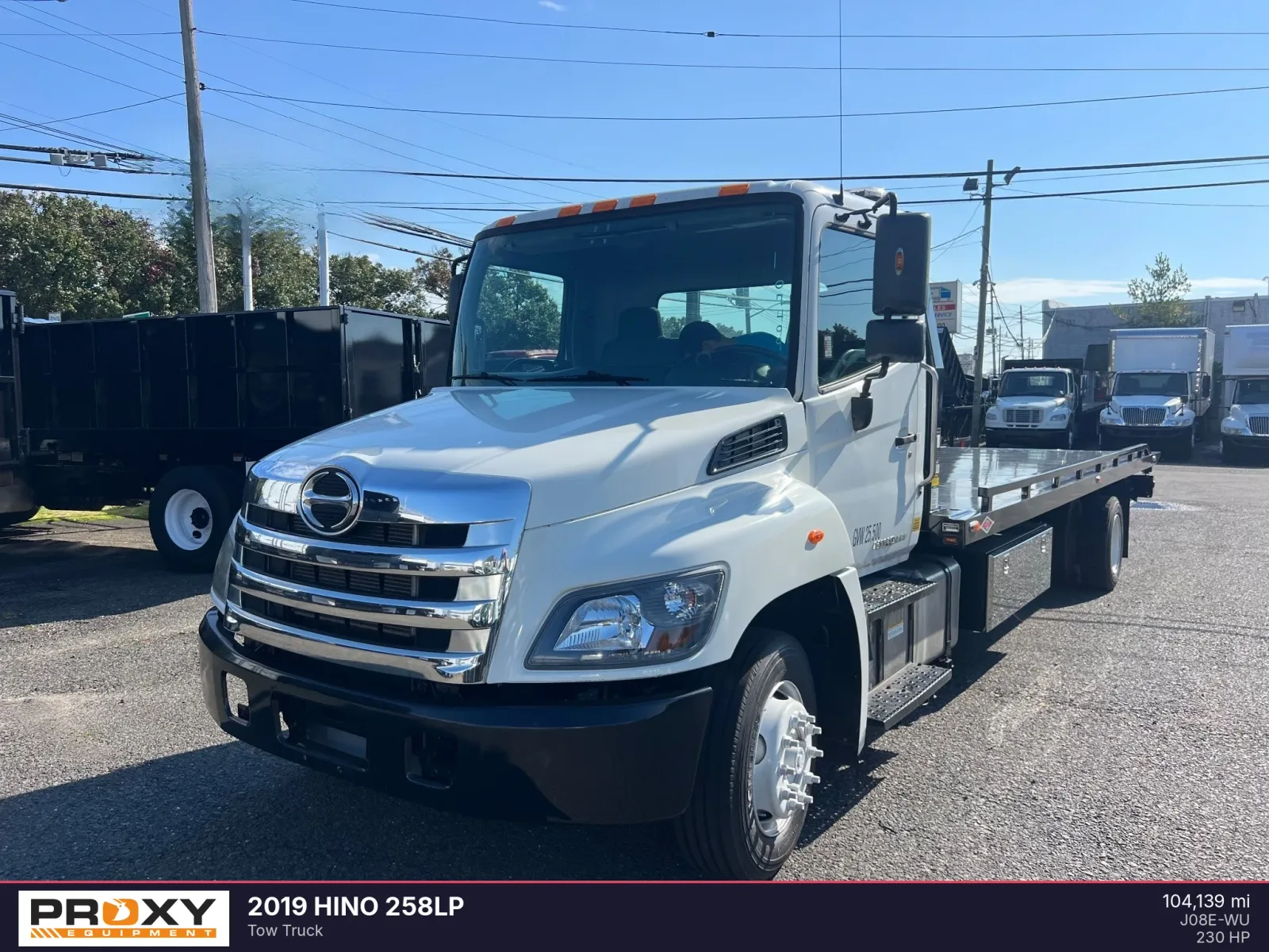 2019 HINO 258LP