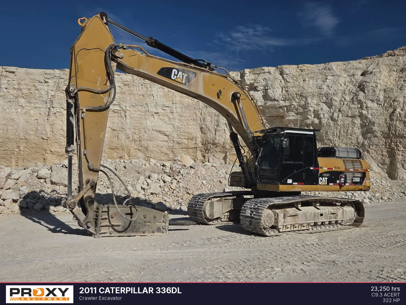 2011 CATERPILLAR 336DL