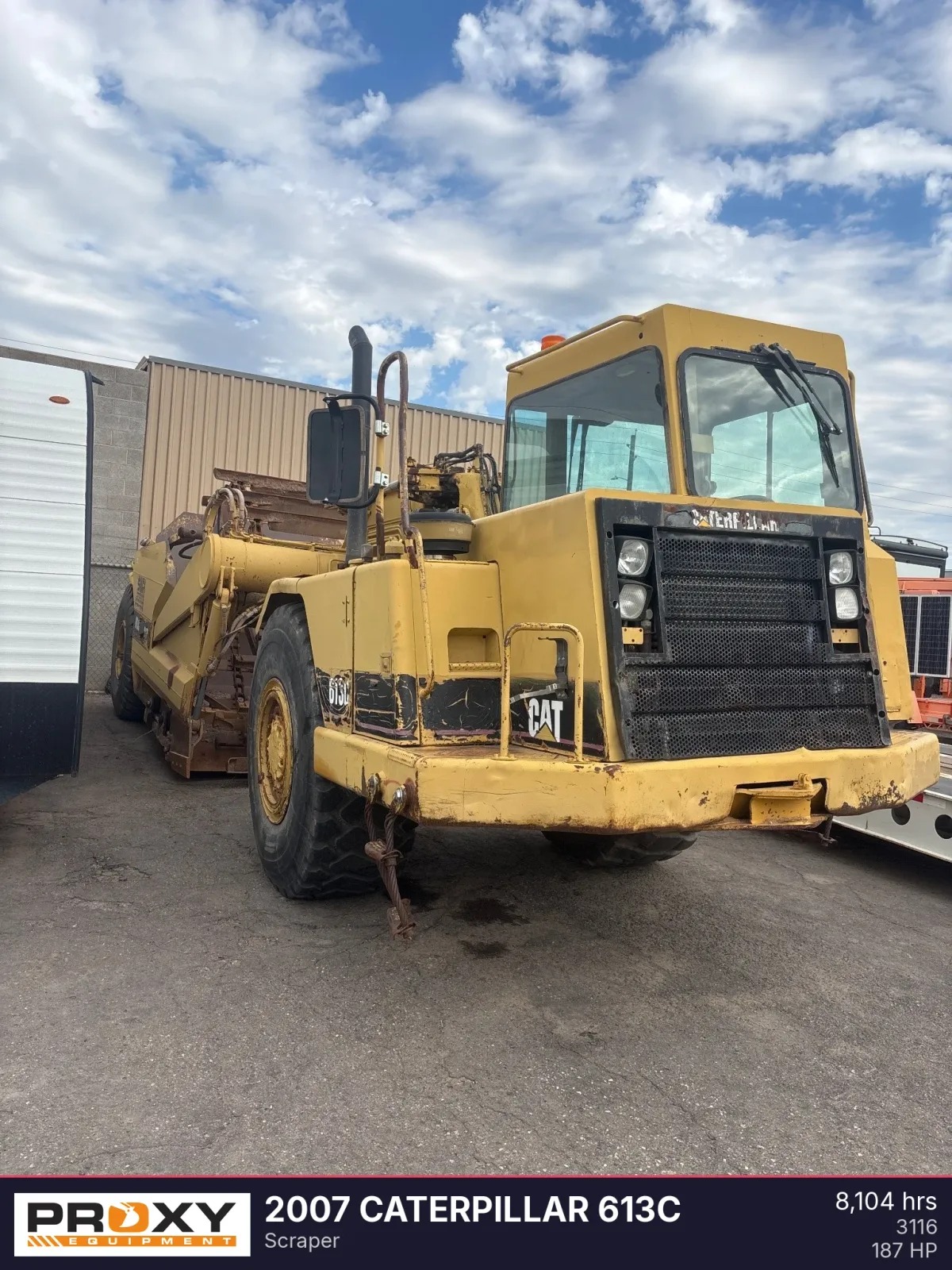 2007 CATERPILLAR 613C