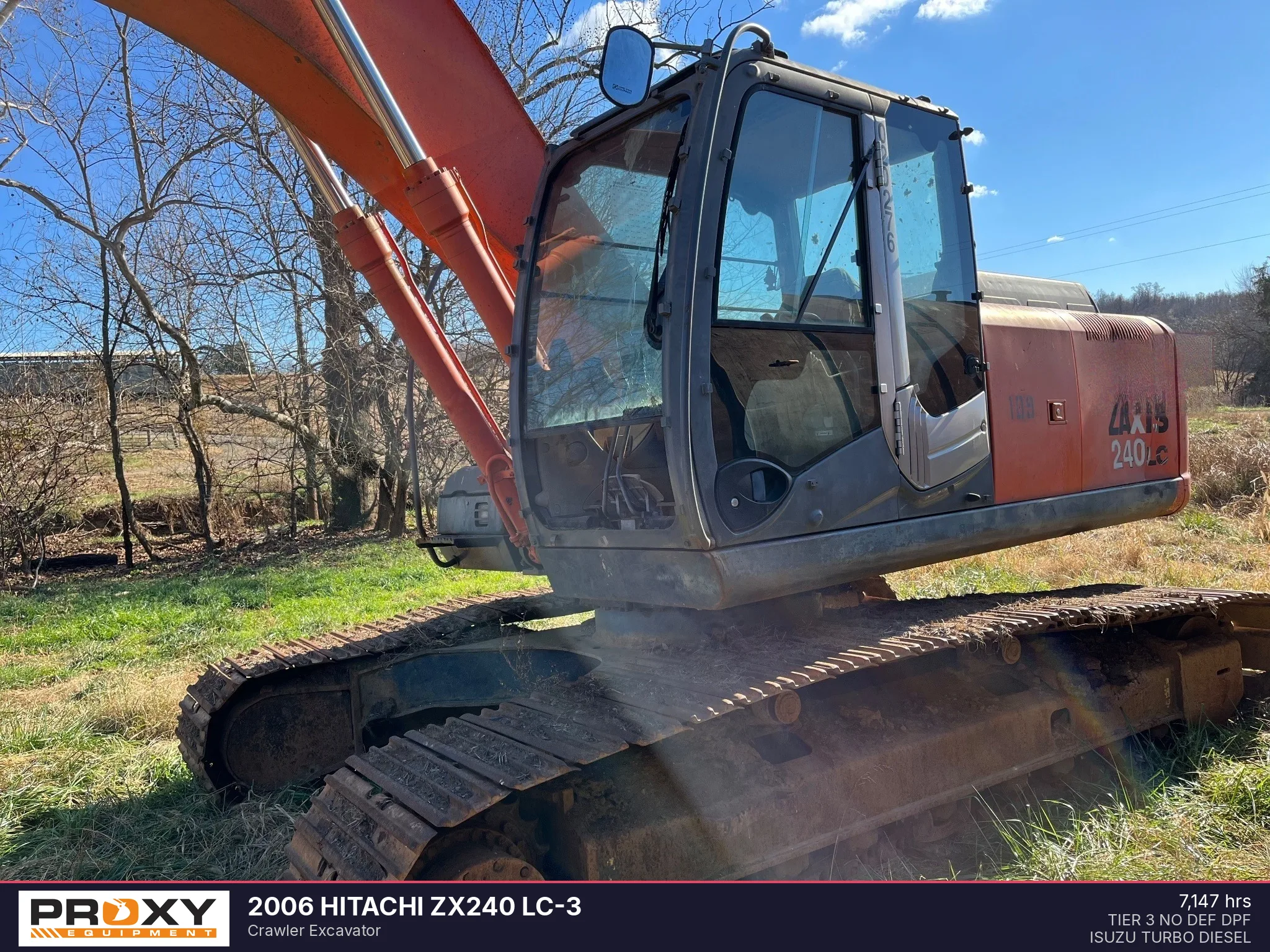 2006 HITACHI ZX240 LC-3